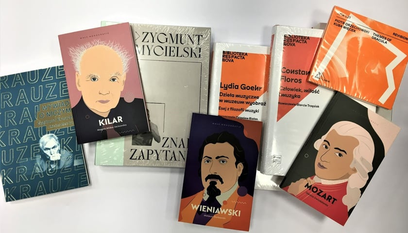 Na zdjęciu książki Państwowego Wydawnictwa Muzycznego, które można wygrać w konkursie wroclaw.pl