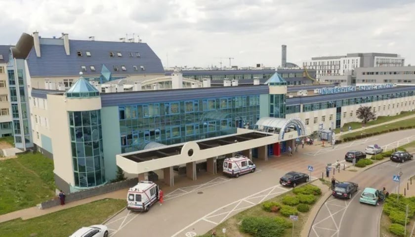 Na zdjęciu: Uniwersytecki Szpital Kliniczny we Wrocławiu