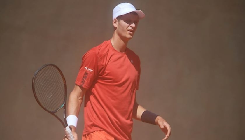 Na zdjęciu  Hubert Hurkacz
