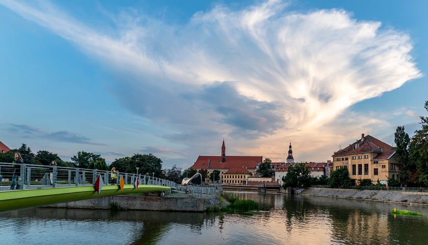 Wyspa Słodowa - miejsce, gdzie odbywa się wiele festiwali i koncert&oacute;w.