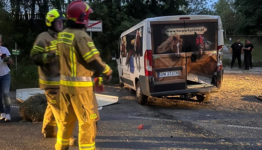 Miejsce zdarzenia koło Bogatyni