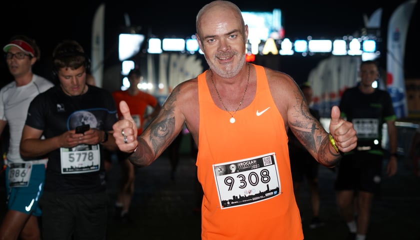 9. Nocny Wrocław Półmaraton - zdjęcia uczestników, 17 czerwca 2023 r.