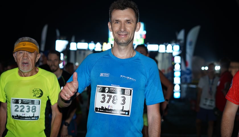 9. Nocny Wrocław Półmaraton - zdjęcia uczestników, 17 czerwca 2023 r.