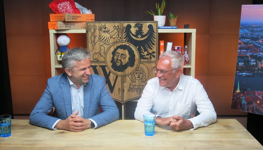 Bartłomiej Świerczewski, szef Departamentu Spraw Społecznych, i Jerzy Pietraszek, szef Wydziału Kultury UMW