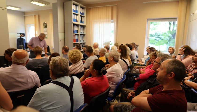 Spotkanie mieszkańców Trzonolinowca z zarządcą