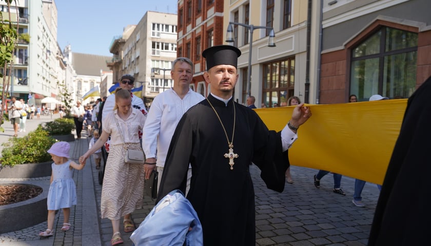 Marsz Solidarności i Wolności z okazji Dnia Niepodległości Ukrainy