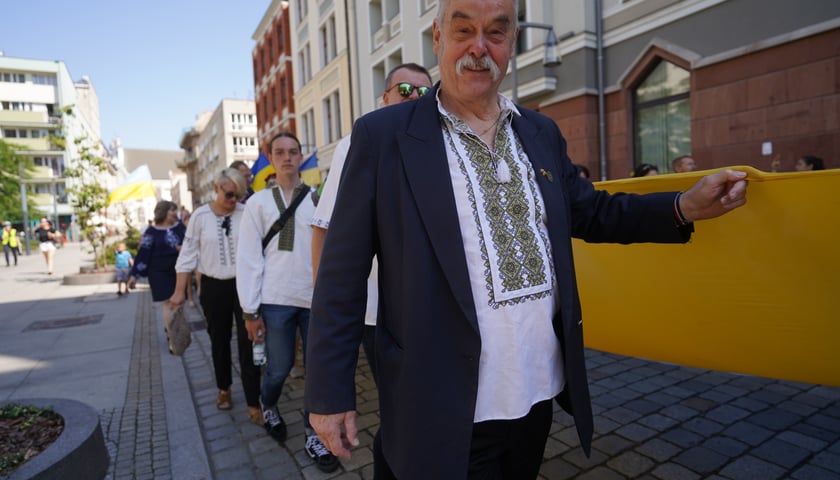 Marsz Solidarności i Wolności z okazji Dnia Niepodległości Ukrainy