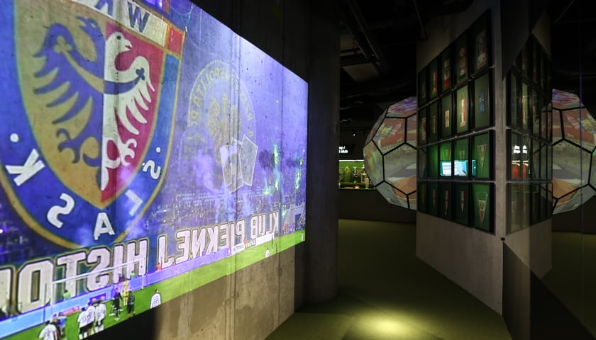 fragmenty multimedialnej wystawy w Muzeum Śląska Wrocław, które rozpocznie swoją działalność 5 września