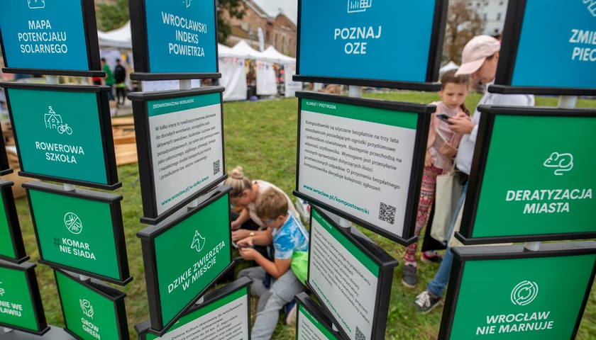 Miejskie zielone projekty prezentowane na pikniku