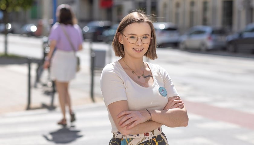 Małgorzata Pliżga, pracownik socjalny MOPS we Wrocławiu