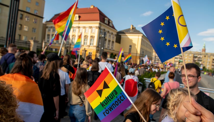 Parada Równości 2022 we Wrocławiu.