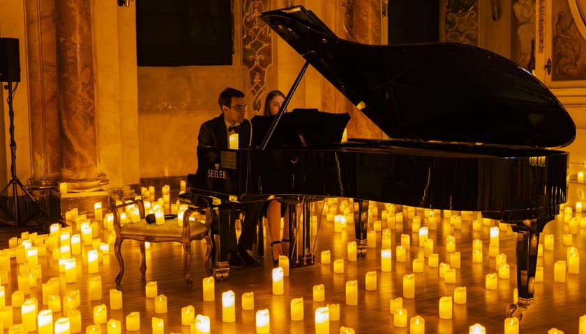 Koncert przy blasku świec we Wrocławiu