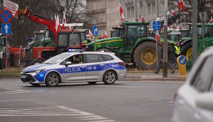 Rolnicy znowu&nbsp;ruszją w stronę centrum