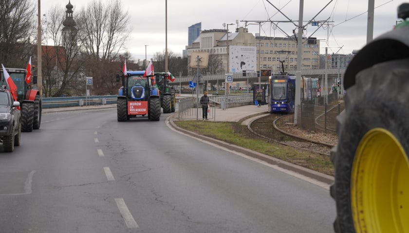 Rolnicy znowu&nbsp;ruszją w stronę centrum