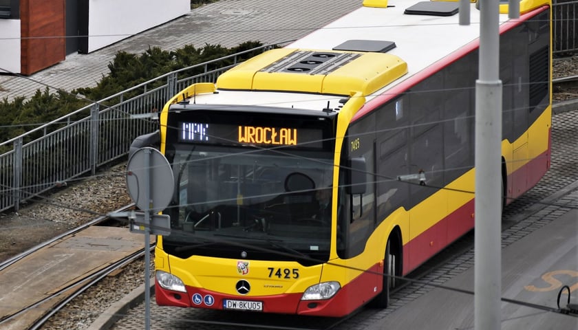 Autobus miejski MPK Wrocław. 