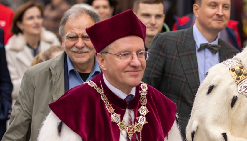 Prof. Robert Olkiewicz, rektor Uniwersytetu Wrocławskiego