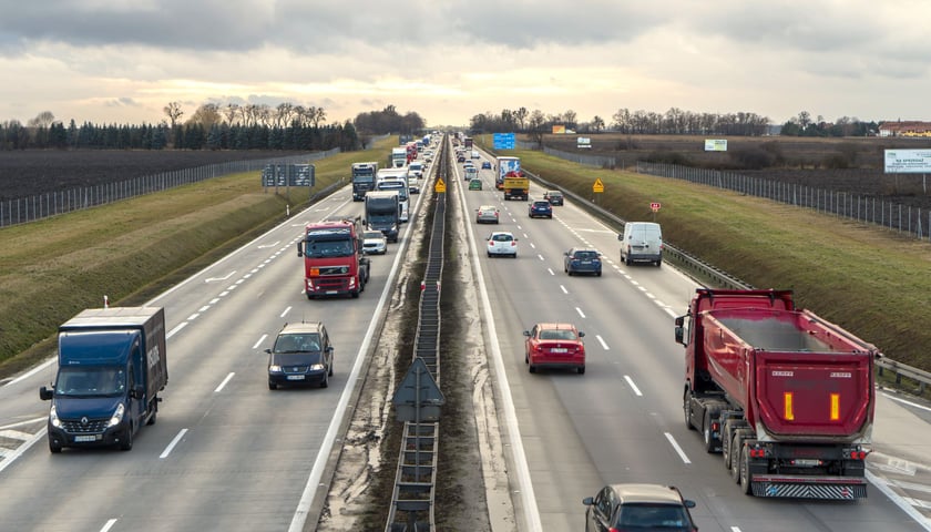 Zdjęcie ilustracyjne - autostrada A4.