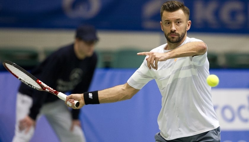 Michał Przysiężny zagra w sobotę o finał Wrocław Open