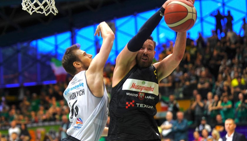 Mecz koszykówki Śląsk Wrocław - Sokół Łańcut, Hala Orbita, 27.04.2024