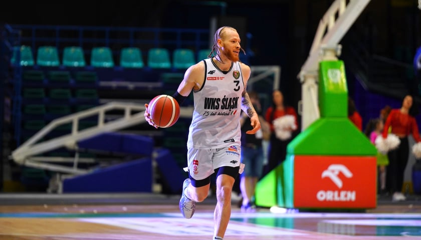 Mecz koszykówki Śląsk Wrocław - Sokół Łańcut, Hala Orbita, 27.04.2024