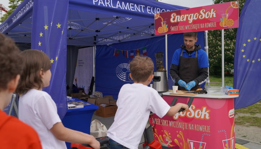 Dzień Europy na placu Wolności we Wrocławiu, 11.05.2024