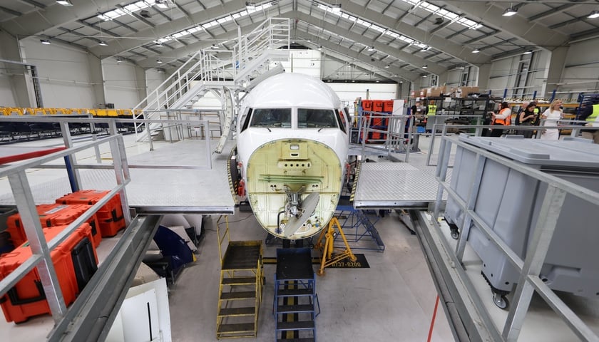 Ryanair otworzył drugi hangar do serwisowania samolotów
