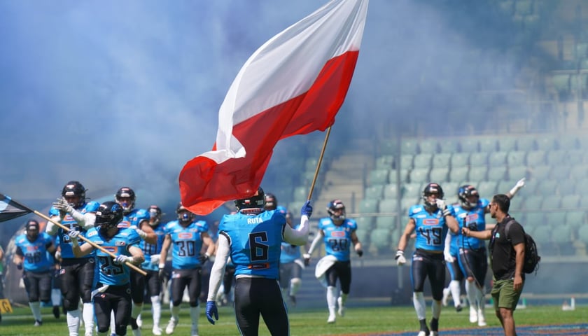 Mecz Panthers Wrocław - Berlin Thunder na Tarczyński Arenie i kibice - 26 maja