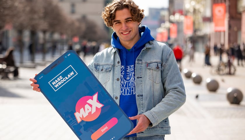 Zdjęcie promujące udział w programie Nasz Wrocław Max.
