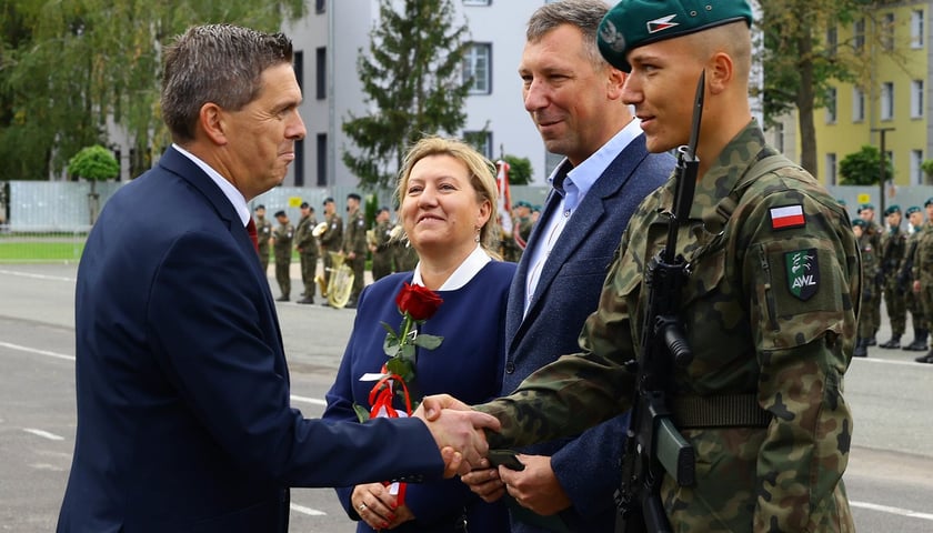 Przysięga wojskowa w Akademii Wojsk Lądowych - 28.09.2024