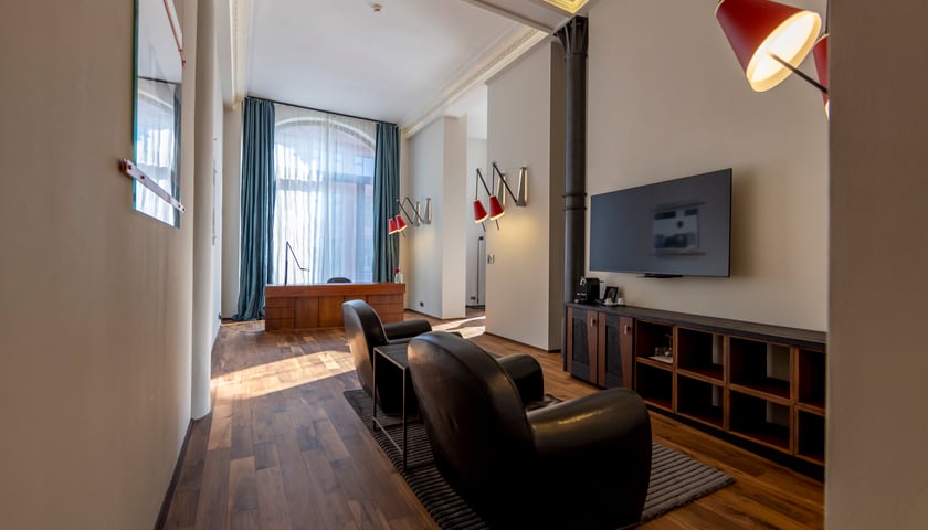 Wnętrze Hotelu Monopol we Wrocławiu.