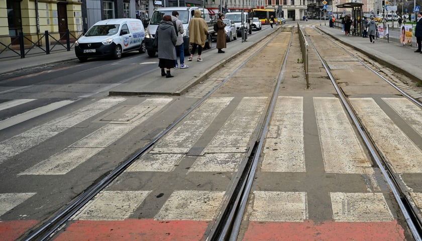 Przystanek tramwajowy na Drobnera