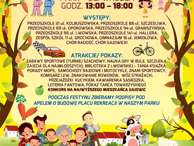 22.09. III Festyn Gajowicki