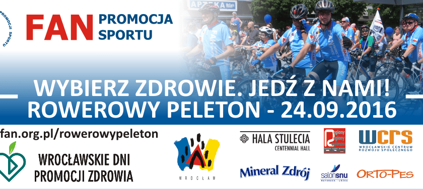 Rowerowy Peleton w ramach X Wrocławskich Dni Promocji Wrocławia