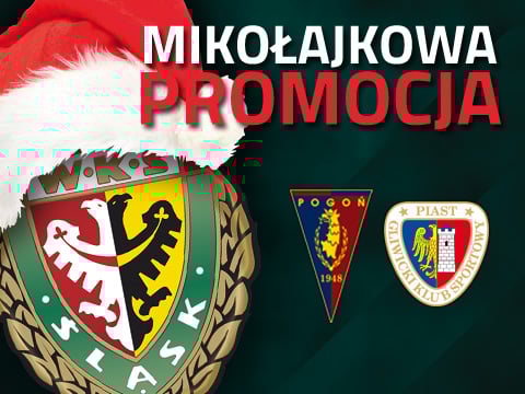 Mikołajkowa promocja dla kibiców Śląska