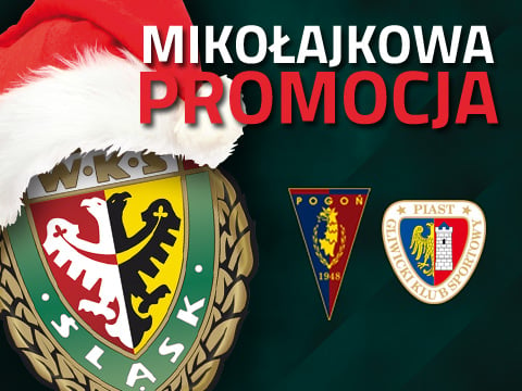 Mikołajkowa promocja dla kibiców Śląska