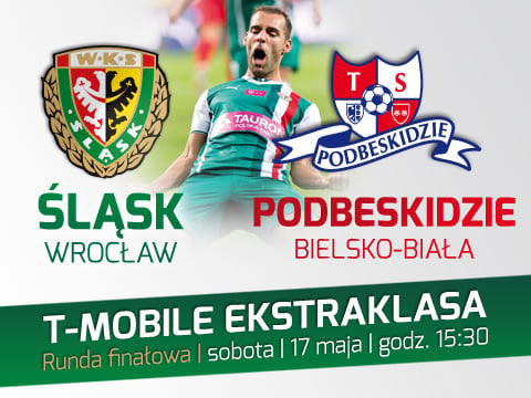 Trwa sprzedaż biletów na mecz Śląsk - Podbeskidzie