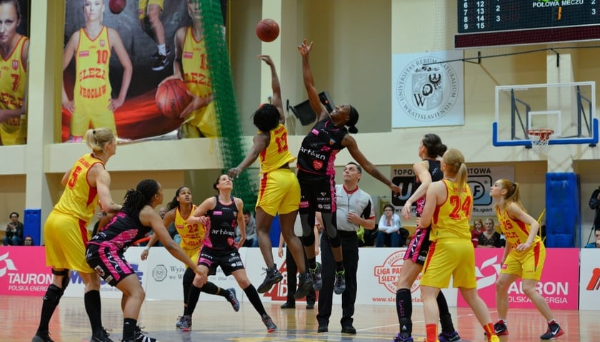 Koszykarki Ślęzy ósme po rundzie zasadniczej
