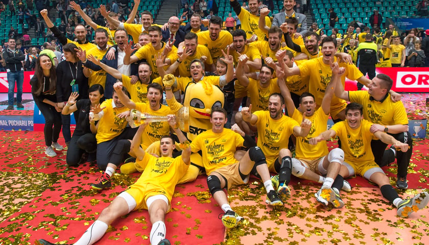PGE Skra Bełchatów zdobywa Puchar Polski we Wrocławiu [ZDJĘCIA]