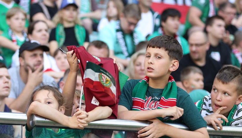 Mecz Śląsk-Wrocław vs Wieczysta Kraków. Remis, a kibice na medal