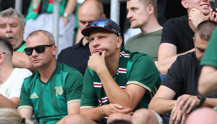 Mecz Śląsk-Wrocław vs Wieczysta Kraków. Remis, a kibice na medal