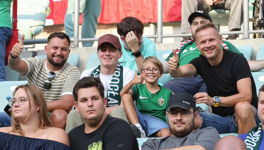 Mecz Śląsk-Wrocław vs Wieczysta Kraków. Remis, a kibice na medal