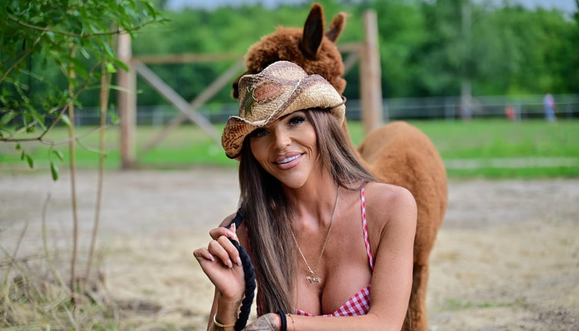 Agata Wodzińska, założycielka rancza Yellowstone w lesie Osobowickim 