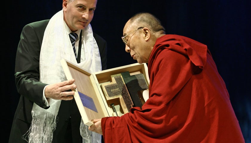 Prezydent u Dalajlamy