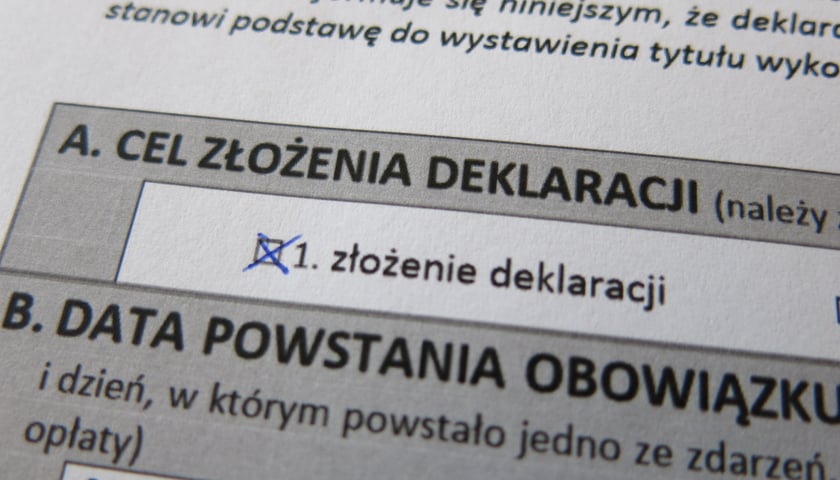 Załącznik do deklaracji zgodny z prawem