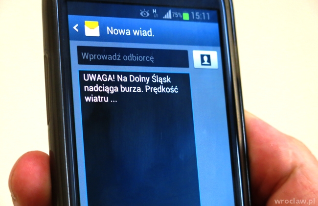 Ostrzeżenia na ekranie