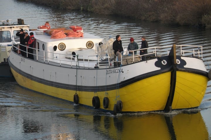Żaglowiec „Złota Kaczka” we Wrocławiu