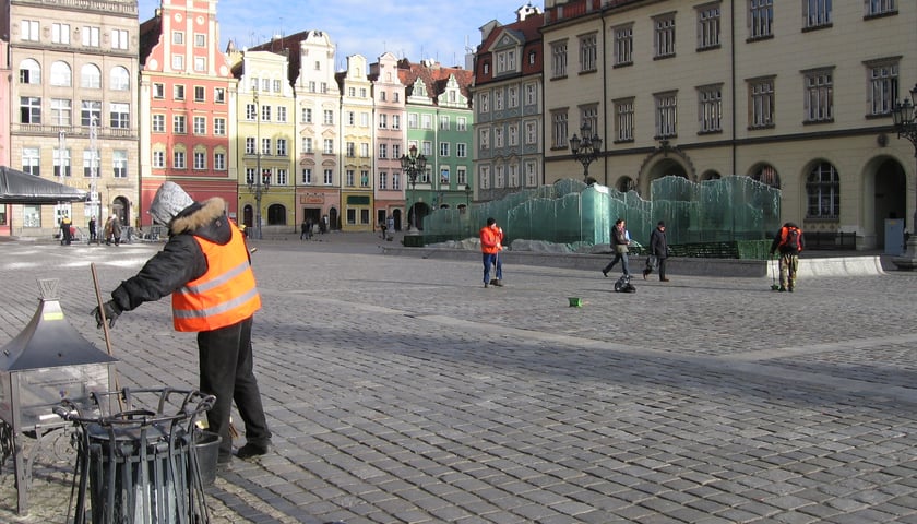 Wielkie sprzątanie Rynku