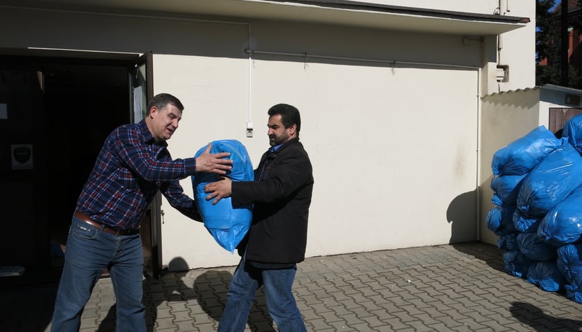 Dary dla Syrii wyjechały