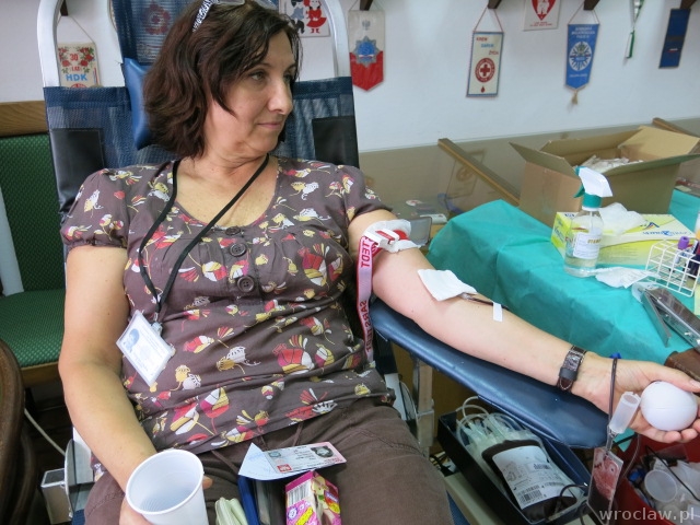 Krew nie boli a ratuje życie