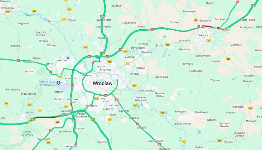 Na czerwono zaznaczono korek na AOW i S8